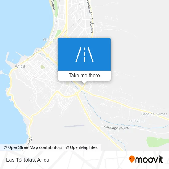 Mapa de Las Tórtolas