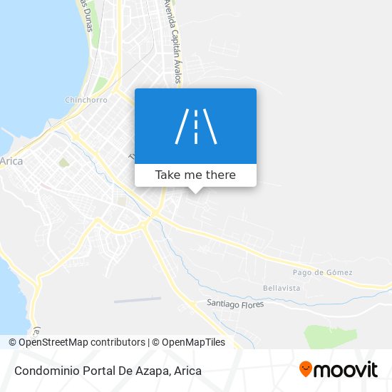 Condominio Portal De Azapa map