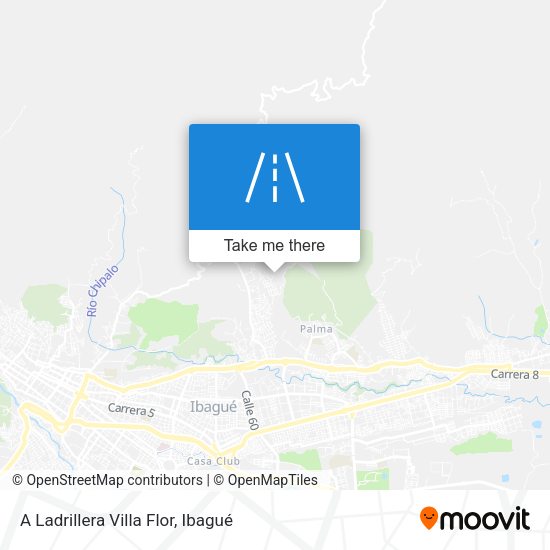 A Ladrillera Villa Flor map