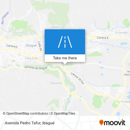 Mapa de Avenida Pedro Tafur
