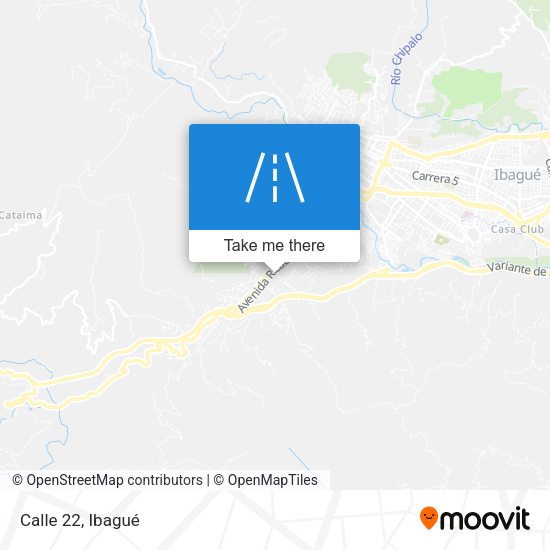 Mapa de Calle 22