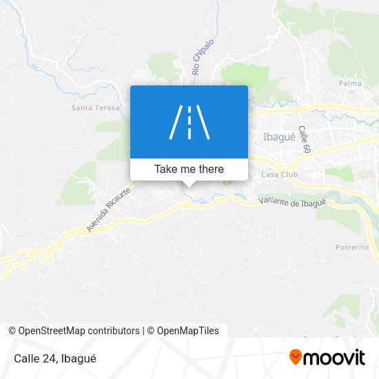 Mapa de Calle 24