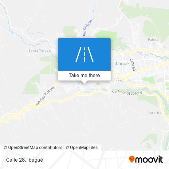 Mapa de Calle 28