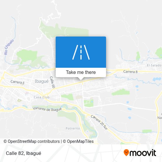 Mapa de Calle 82