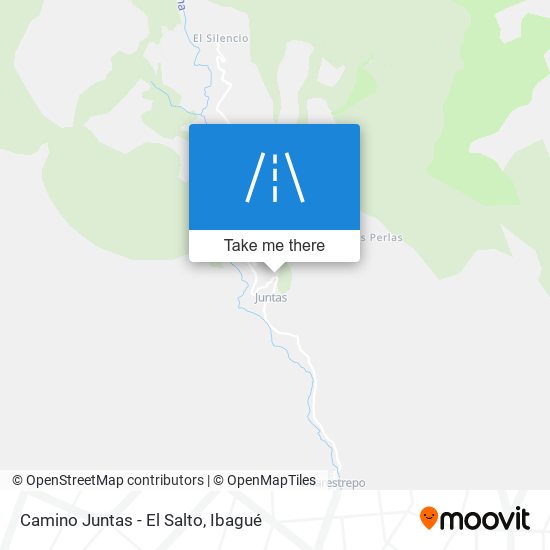 Camino Juntas - El Salto map