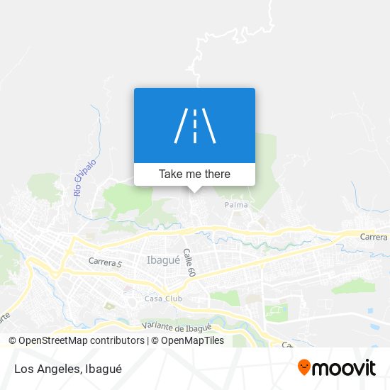 Los Angeles map