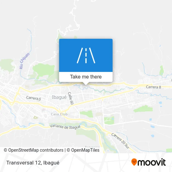 Mapa de Transversal 12