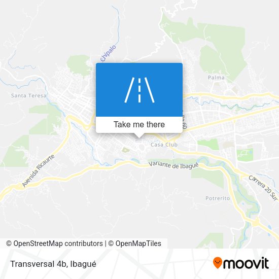 Mapa de Transversal 4b