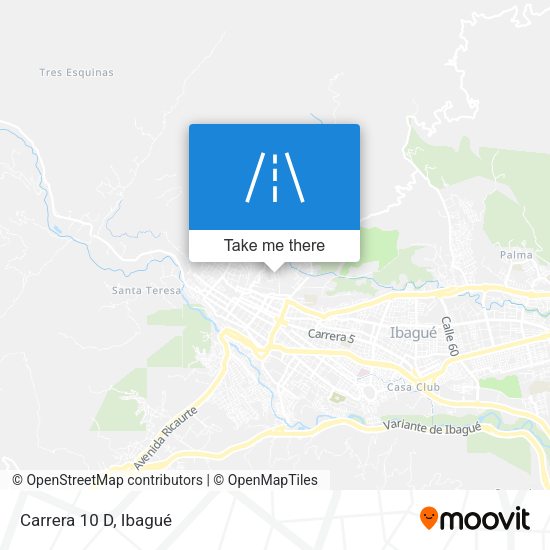 Mapa de Carrera 10 D