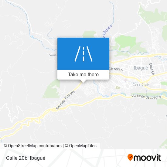 Mapa de Calle 20b