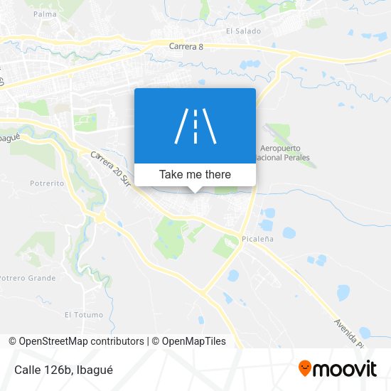 Mapa de Calle 126b