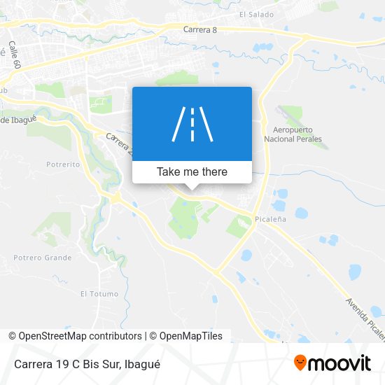 Carrera 19 C Bis Sur map