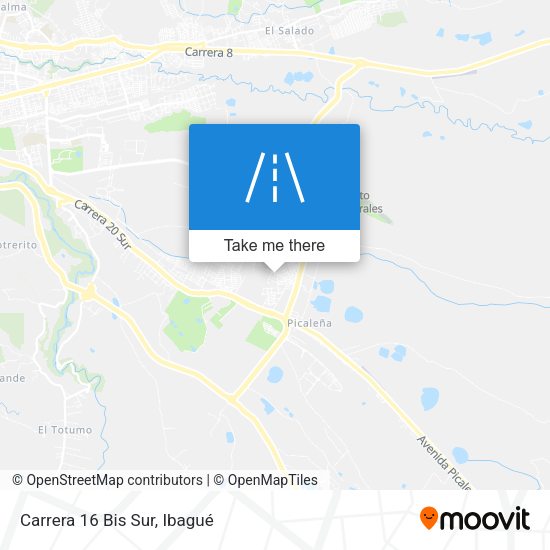 Carrera 16 Bis Sur map