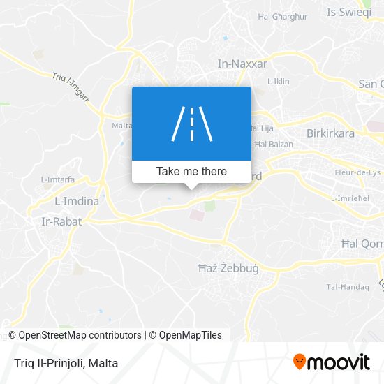 Triq Il-Prinjoli map