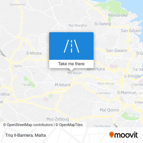 Triq Il-Barriera map