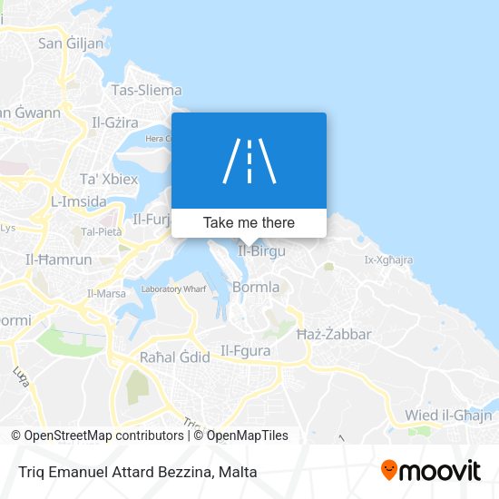 Triq Emanuel Attard Bezzina map