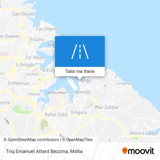 Triq Emanuel Attard Bezzina map
