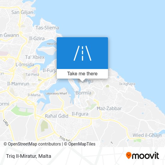 Triq Il-Miratur map