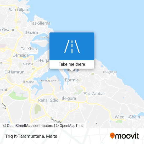 Triq It-Taramuntana map