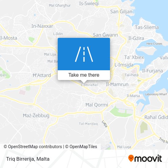 Triq Birrerija map