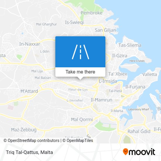 Triq Tal-Qattus map