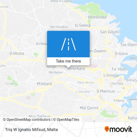 Triq W Ignatio Mifsud map