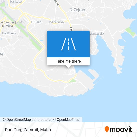 Dun Ġorg Zammit map