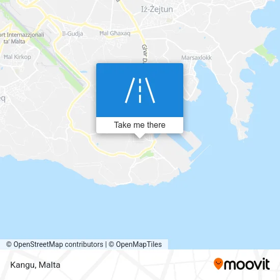 Kangu map