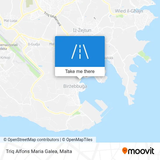 Triq Alfons Maria Galea map
