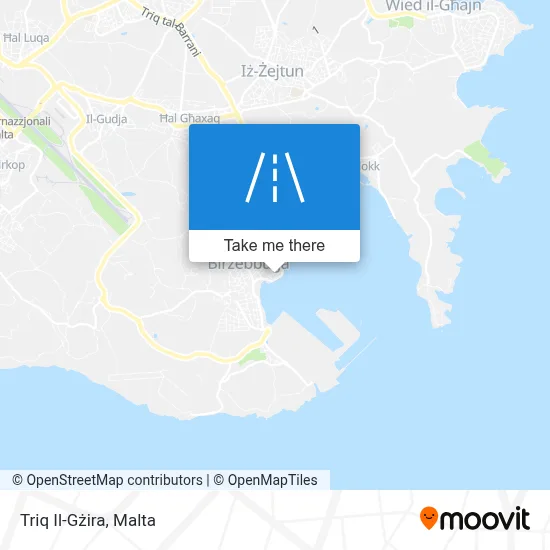 Triq Il-Gżira map