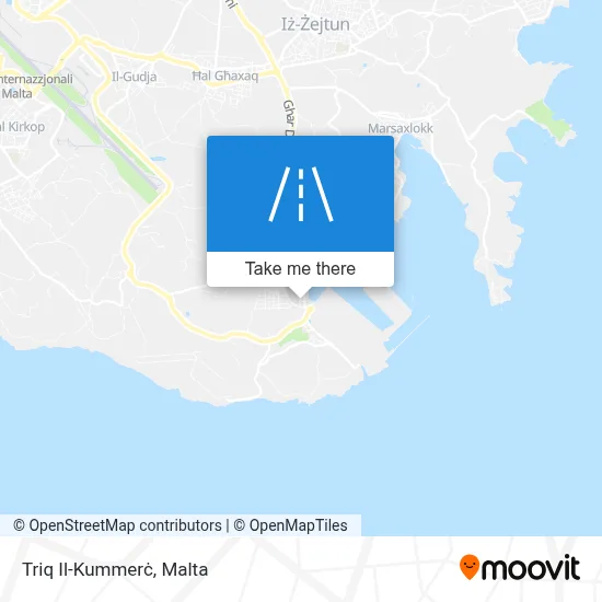 Triq Il-Kummerċ map