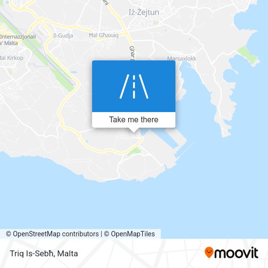 Triq Is-Sebħ map