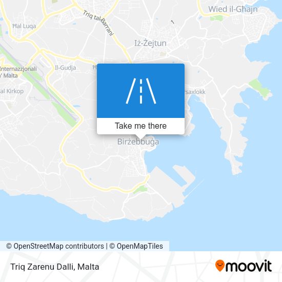 Triq Zarenu Dalli map