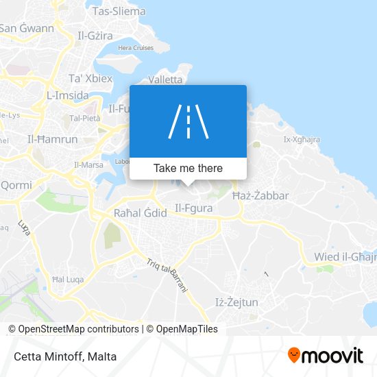 Cetta Mintoff map