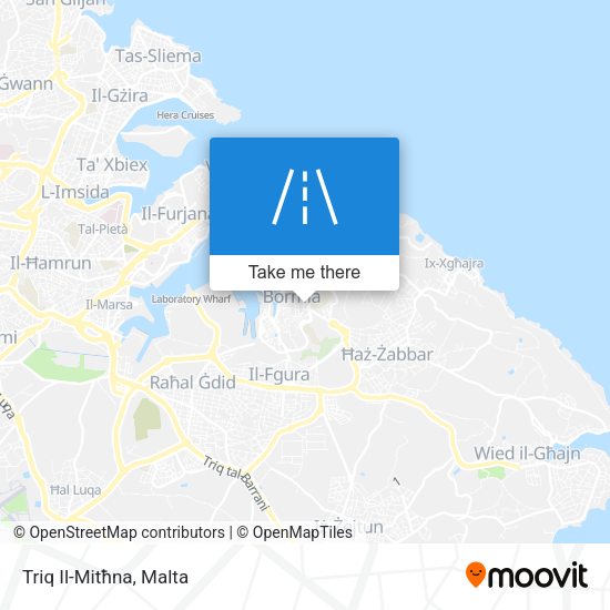 Triq Il-Mitħna map