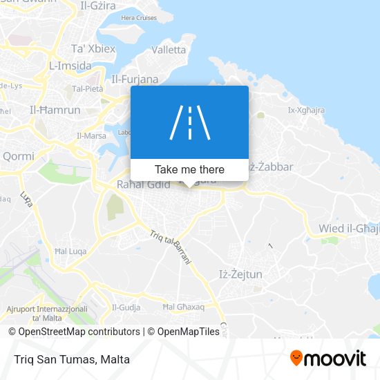 Triq San Tumas map