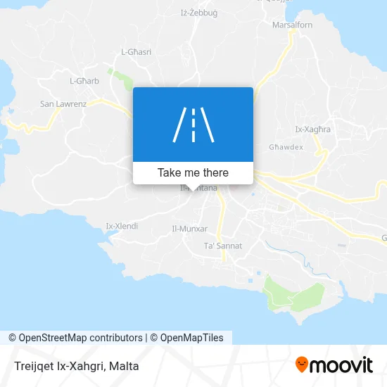 Treijqet Ix-Xahgri map