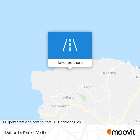 Dahla Ta Kanal map