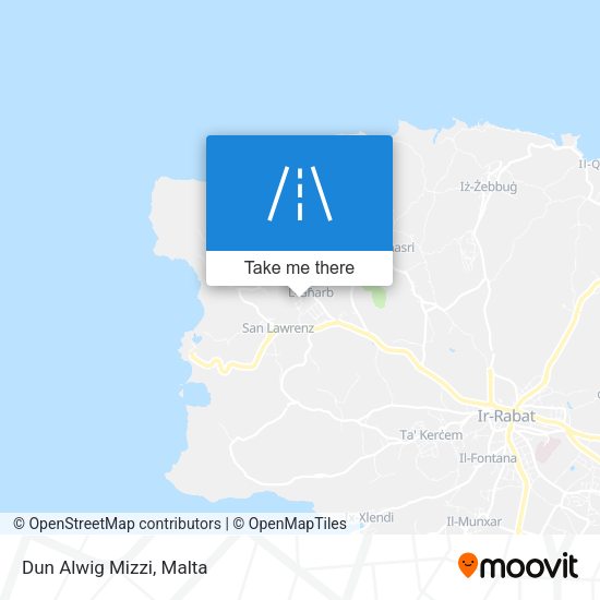 Dun Alwig Mizzi map