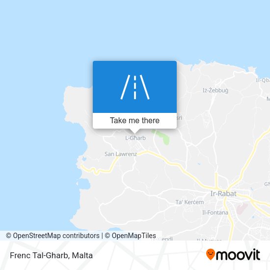 Frenc Tal-Gharb map