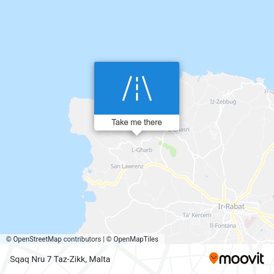 Sqaq Nru 7 Taz-Zikk map