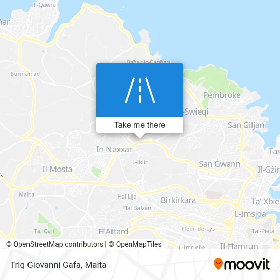 Triq Giovanni Gafa map