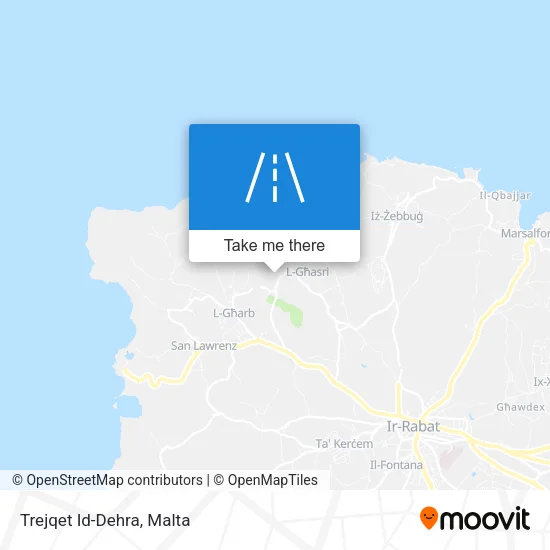 Trejqet Id-Dehra map