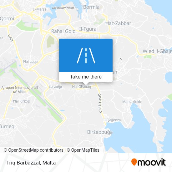 Triq Barbazzal map