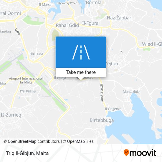 Triq Il-Ġibjun map