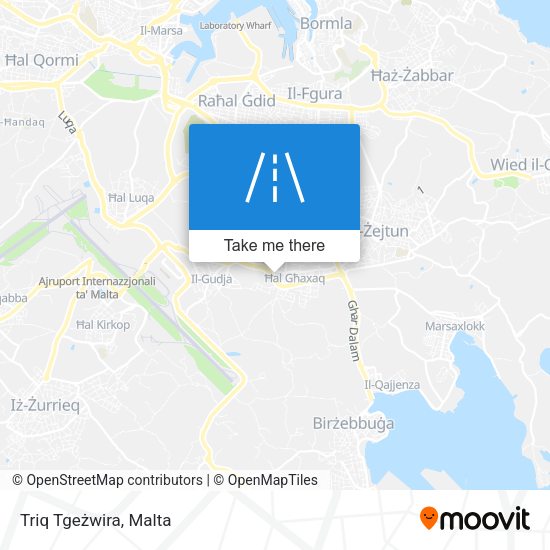 Triq Tgeżwira map