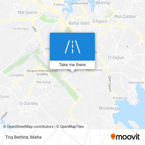 Triq Bettina map