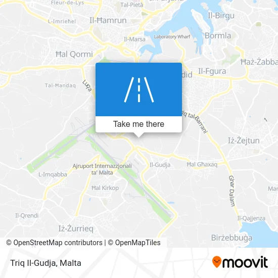 Triq Il-Gudja map