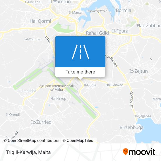 Triq Il-Karwija map