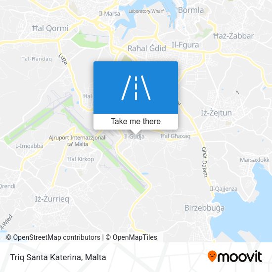 Triq Santa Katerina map